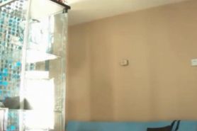 Big-Titted Amateur Rides Her Dildo on Webcam