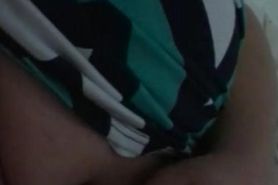 Grace Tudor Fucking her Pussy and Tasting Her Cum