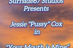 Slut Jessie Cox is mouthfucked