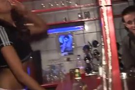 Carmen fucks everyone in the bar