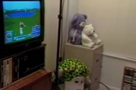 Woman Interrupts Man Gaming and Fucks