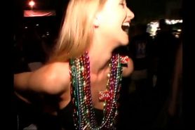 Mary Deloache Forts0n showing off her tits in public