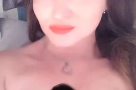 Nasty slut milf gets huge load of CUM Facial. CUM Tribu