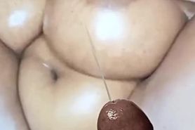 Cute BBW milf makes me CUM Tribute 