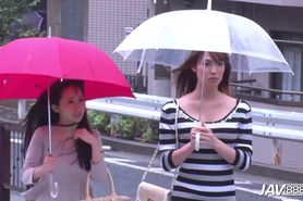 JAV888 Yui Misaki and Akari Yukino please a hard dick