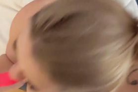 German webslut Julia gives blowjob 2