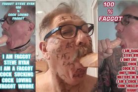 Cock Is My only Love I Am Faggot Steve Ryan