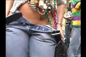 Heather Purnell shows pussy ass and tits for beads